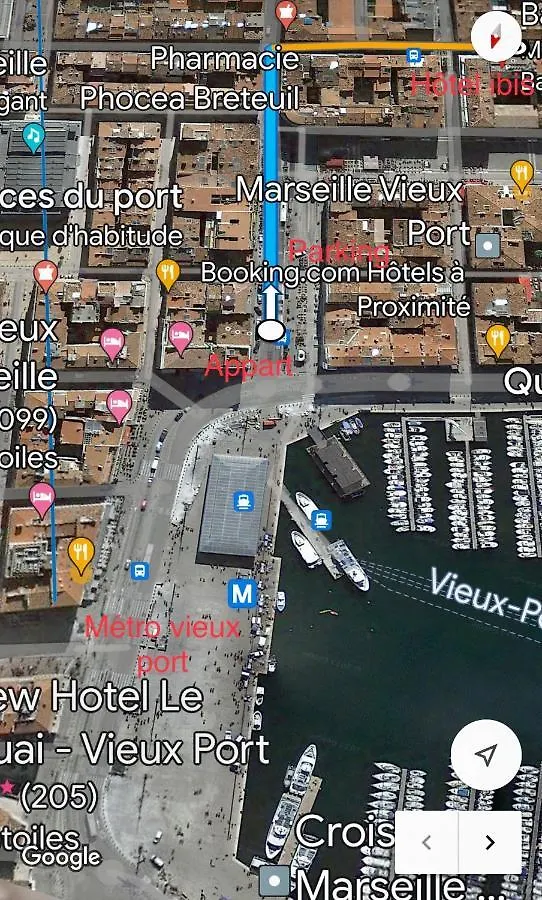 Standing Vieux Port 110 M2, Marseille Apartment